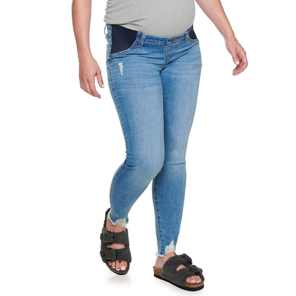 Maternity Sonoma Goods For Life® Side Panel Belly Band Jeggings